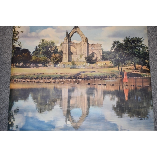 448 - 'British Rail' Railway poster 'Bolton Abbey'. 64cm x 100cm.