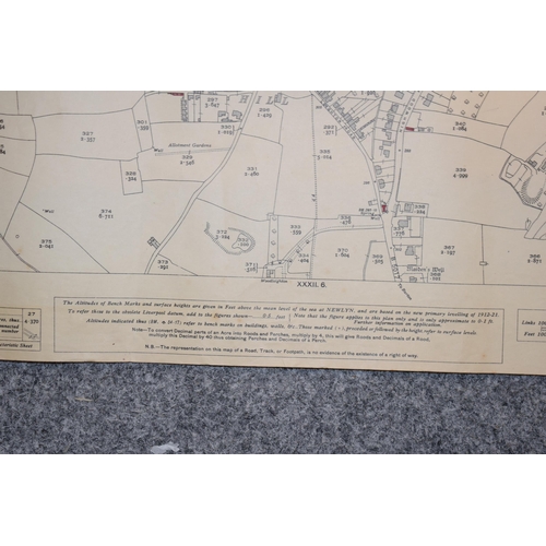 449 - Two plan maps of local interest relating to Uttoxeter. (2)