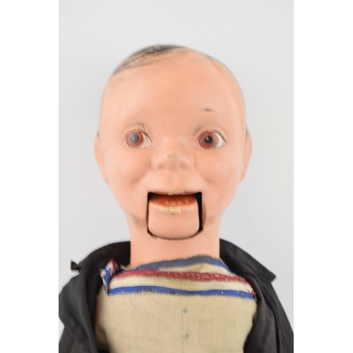 459 - 'Charly McCarthy' ventriloquists dummy doll c1930s. Reliable Toys, Canada. Height 59cm.