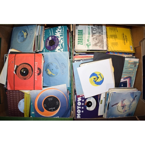 363 - A collection of vinyl 45 singles from the 1960s and 1970s to include records on labels such 'New Wor... 