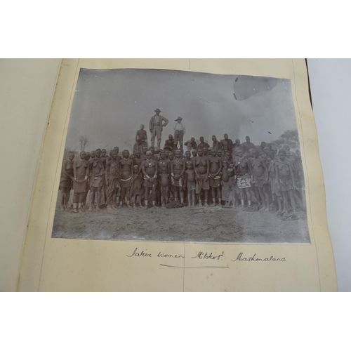 437 - A good collection of early photographs to include ethnographical studies of Africa together with tra... 