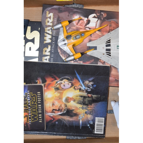 442 - A collection of Stars Wars collectables and ephemera to include books and publications together with... 