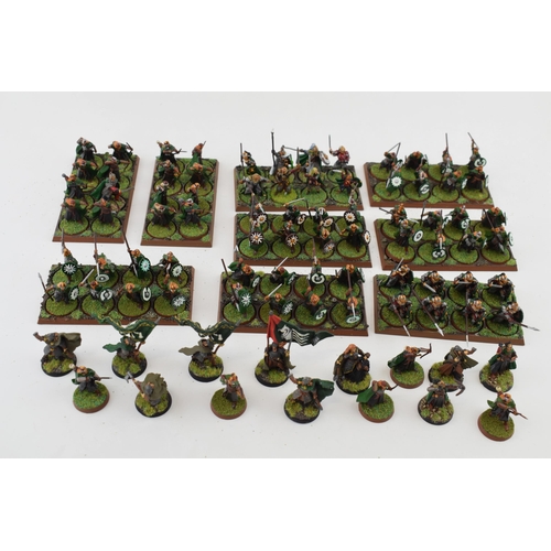 478 - A collection of cast metal and plastic war-games and miniature figures by 'Games Workshop' from the ... 