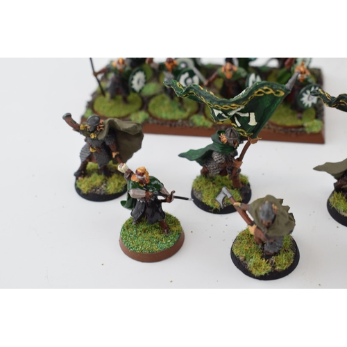 478 - A collection of cast metal and plastic war-games and miniature figures by 'Games Workshop' from the ... 