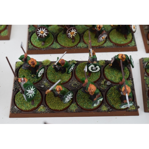 478 - A collection of cast metal and plastic war-games and miniature figures by 'Games Workshop' from the ... 