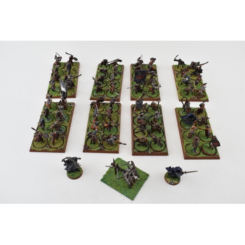 482 - A collection of cast metal and plastic war-games and miniature figures by 'Games Workshop' from the ... 