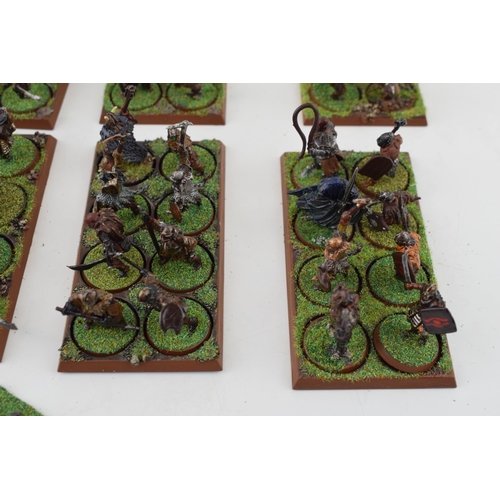 482 - A collection of cast metal and plastic war-games and miniature figures by 'Games Workshop' from the ... 