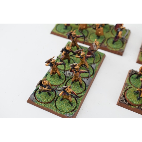 483 - A collection of cast metal and plastic war-games and miniature figures by 'Games Workshop' from the ... 