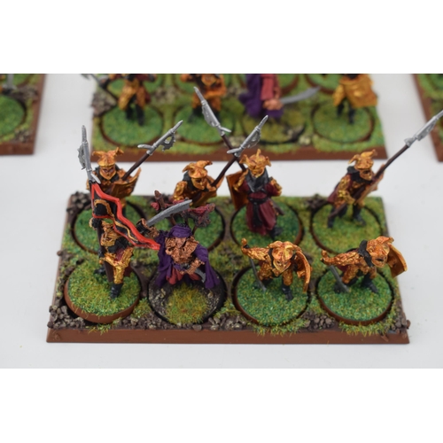 483 - A collection of cast metal and plastic war-games and miniature figures by 'Games Workshop' from the ... 