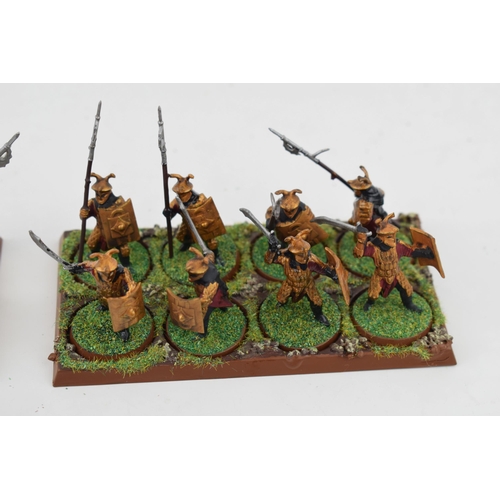 483 - A collection of cast metal and plastic war-games and miniature figures by 'Games Workshop' from the ... 