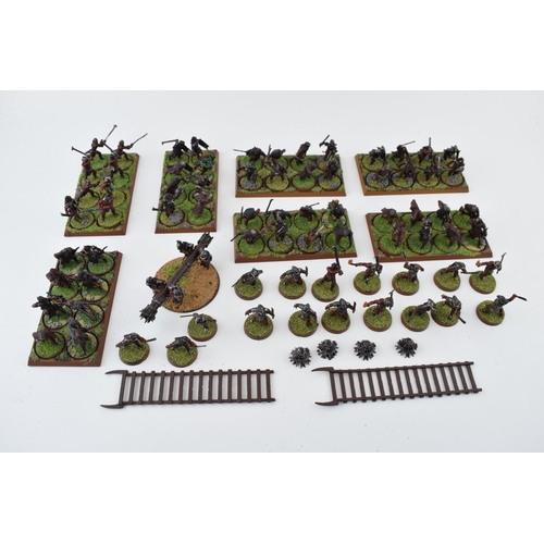 484 - A collection of cast metal and plastic war-games and miniature figures by 'Games Workshop' from the ... 