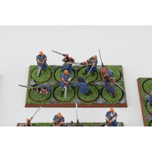 485 - A collection of cast metal and plastic war-games and miniature figures by 'Games Workshop' from the ... 