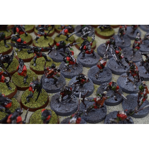 487 - A collection of cast metal and plastic war-games and miniature figures by 'Games Workshop' from the ... 