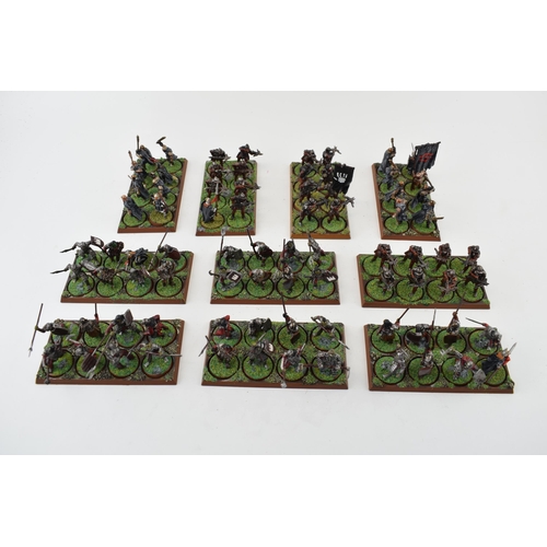 488 - A collection of cast metal and plastic war-games and miniature figures by 'Games Workshop' from the ... 