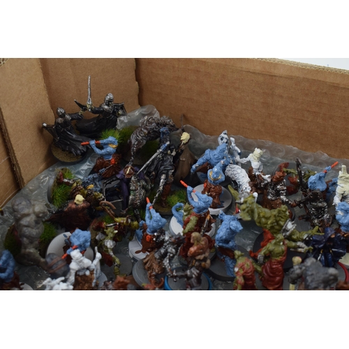 492 - A collection of cast metal war-games and miniature figures by 'Fantasy Flight Games' from the 'Lord ... 