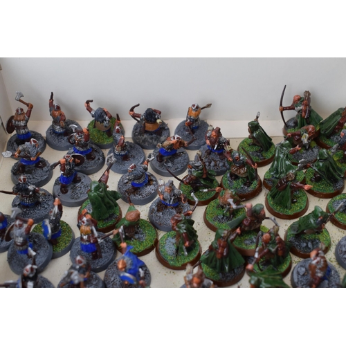 496 - A collection of boxed cast metal war-games and miniature figures by 'Games Workshop' from the 'Lord ... 