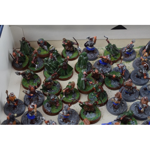 496 - A collection of boxed cast metal war-games and miniature figures by 'Games Workshop' from the 'Lord ... 