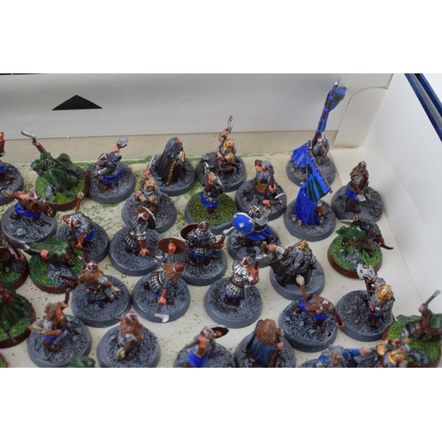 496 - A collection of boxed cast metal war-games and miniature figures by 'Games Workshop' from the 'Lord ... 