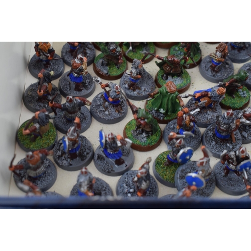 496 - A collection of boxed cast metal war-games and miniature figures by 'Games Workshop' from the 'Lord ... 