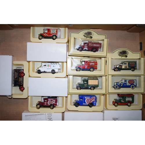 501 - A collection of boxed LLedo and similar model vintage cars. (11)