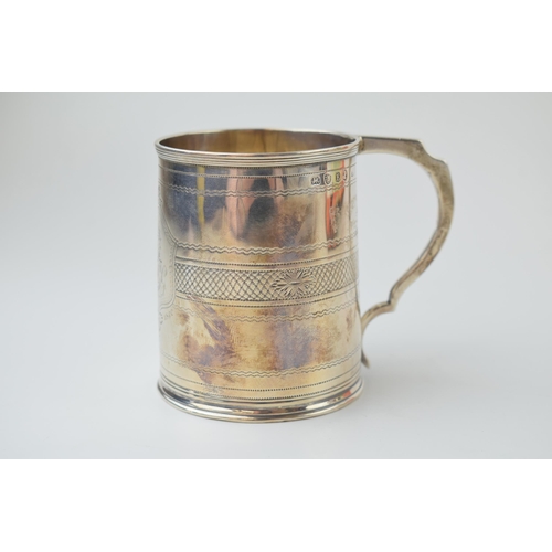 314B - Georgian silver christening mug, 77.4 grams, London 1800.