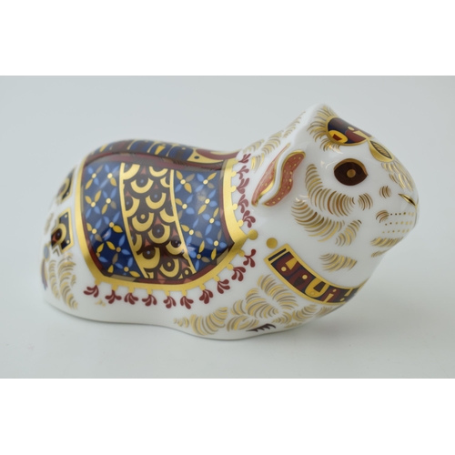 98 - Royal Crown Derby paperweight, Ponchito Guinea Pig, 12cm high, this is number 35 of a limited editio... 