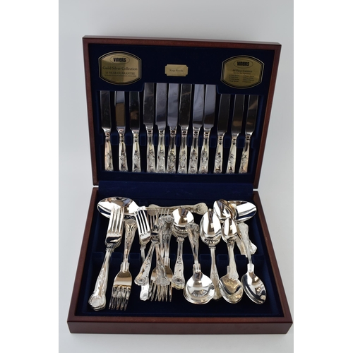 645 - A 'Viners' cased cutlery set.