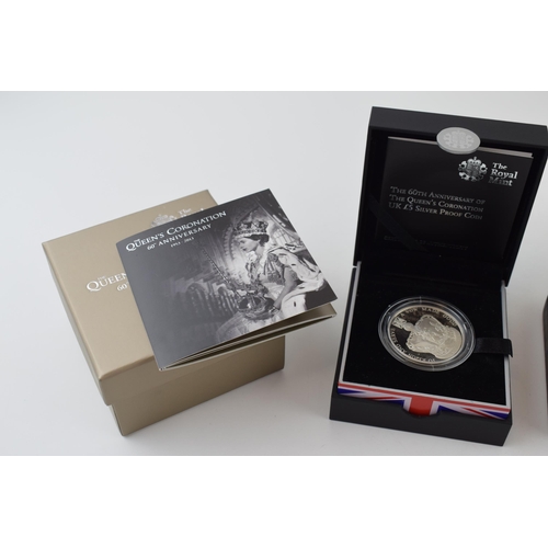 683 - Boxed Silver Proof Piedfort Coin 50th Anniversary of the Death of Sir Winston Churchill 2015, 56.56g... 