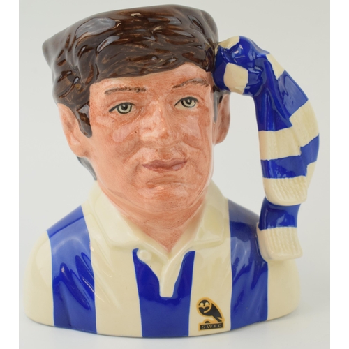 203 - Royal Doulton Football Supporters character jug Sheffield Wednesday D6958.