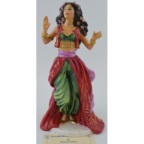 235 - Royal Doulton limited edition lady figure Scheherazade HN3835, with cert.