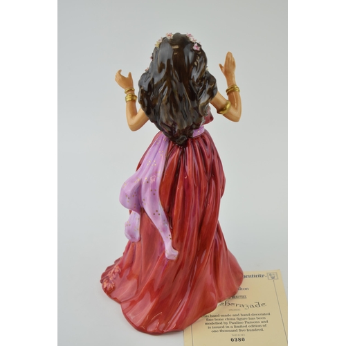 235 - Royal Doulton limited edition lady figure Scheherazade HN3835, with cert.