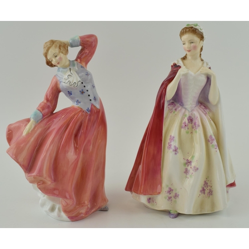 253 - Royal Doulton figures to include Bess HN2002 and Judith HN2089 (2).