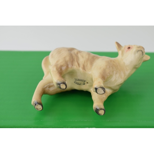 52 - Beswick Charolais Calf 1827B with associated box.