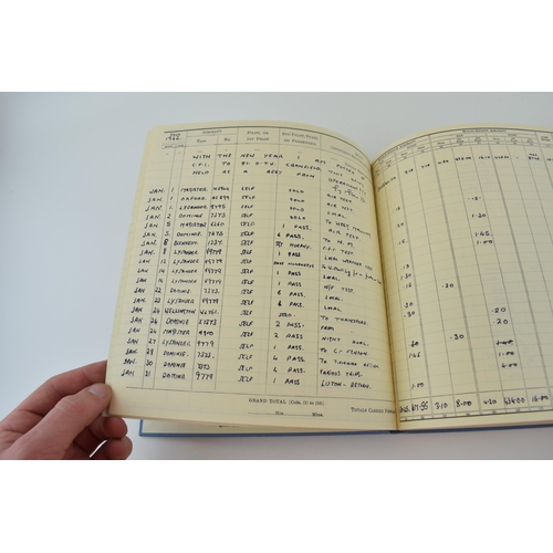 308 - A RAF logbook reproduction of Wing Commander G.P. Gibson, V.C, D.S.O, D.F.C of Dam Busters fame. Pub... 