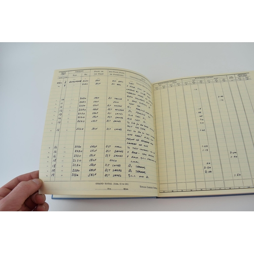 308 - A RAF logbook reproduction of Wing Commander G.P. Gibson, V.C, D.S.O, D.F.C of Dam Busters fame. Pub... 