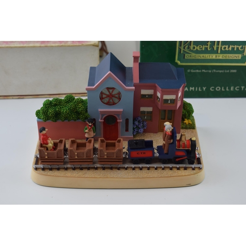 382 - Boxed Camberwick Green CGM08 The Train & Pottery. Robert Harrop Designs Limited with a Jig-Saw Puzzl... 