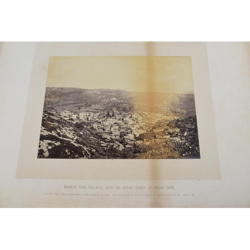 391 - Two Victorian Albaries Photographs of the Holy Land by Francis Frith from his series of the Holy Lan... 