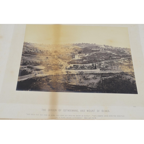 391 - Two Victorian Albaries Photographs of the Holy Land by Francis Frith from his series of the Holy Lan... 