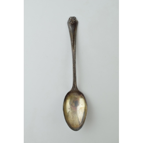 95A - Heavy silver teaspoon, 18.7g, Birmingham 1936.