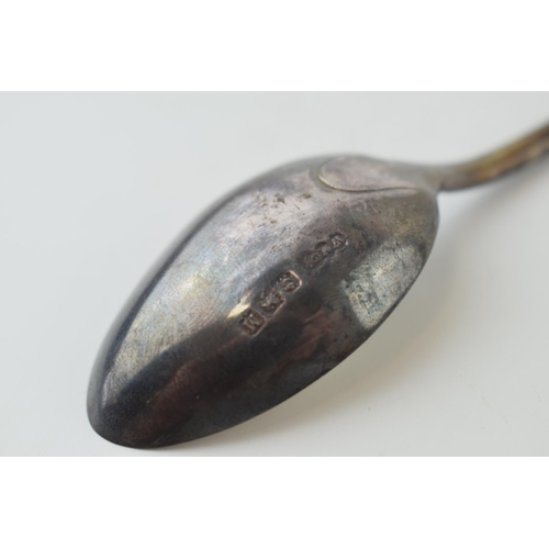 95A - Heavy silver teaspoon, 18.7g, Birmingham 1936.