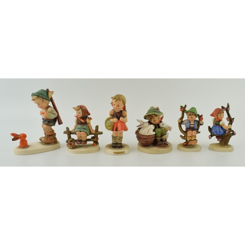 125 - Goebel figures to include Apple Tree Boy, Just Resting, Boy with Rabbits (Af), School Girl and other... 