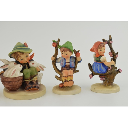 125 - Goebel figures to include Apple Tree Boy, Just Resting, Boy with Rabbits (Af), School Girl and other... 