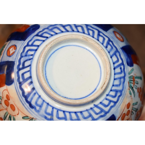 138 - A collection of late 18th century and early 19th century Imari pattern ceramics to include, plates, ... 