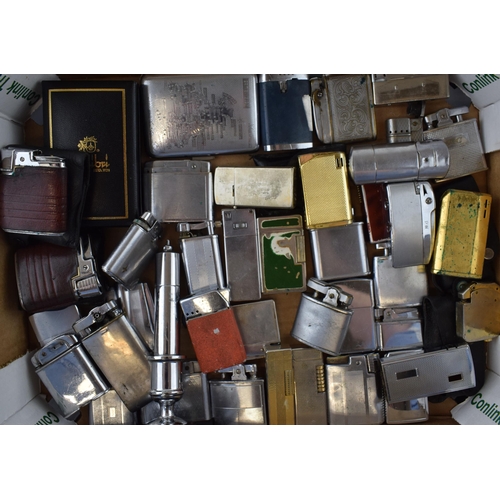 451 - A good and interesting collection of vintage lighters to include makes such as Ronson, Tommy Pipe, M... 