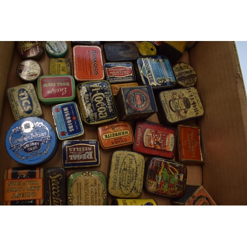 332 - Quantity of Various Advertising Tins including Huntley & Palmer Bournville HMV Gramophone Needles