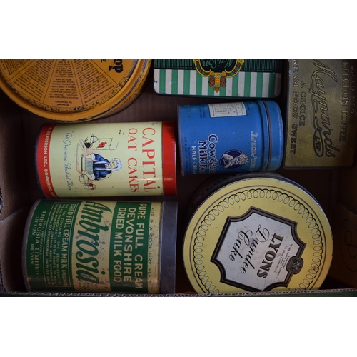 334 - Quantity of Various Advertising Tins including Beechnut Skipper Navy Cut and Smiths Crisps