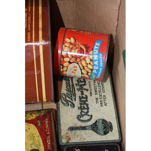 335 - Quantity of Advertising Tins including Oxo Virginia Honeydew Flake Brown & Polson