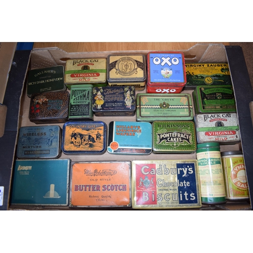 345 - A collection of advertising tins to include, 'Redbreast Flake', 'Country Life Mixture', 'Percy Dalto... 