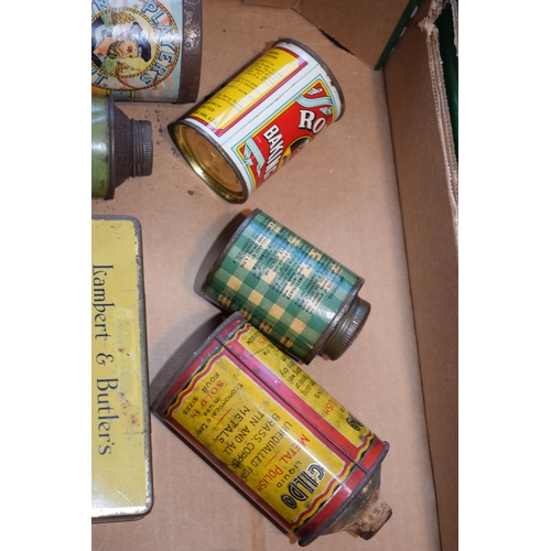 345 - A collection of advertising tins to include, 'Redbreast Flake', 'Country Life Mixture', 'Percy Dalto... 