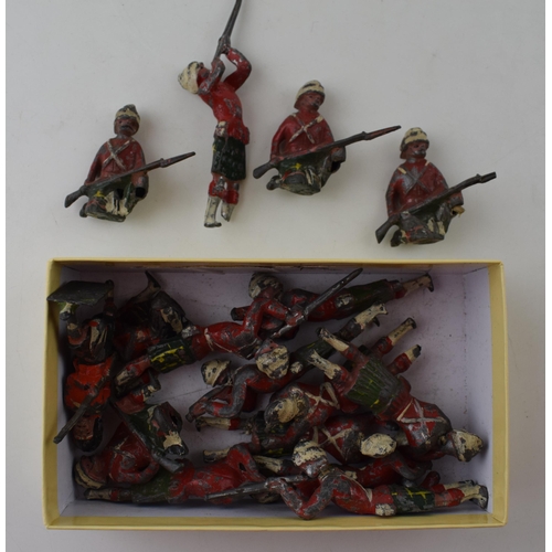 620 - A collection of lead toy soldiers to include John Hill & Co with others (Qty).